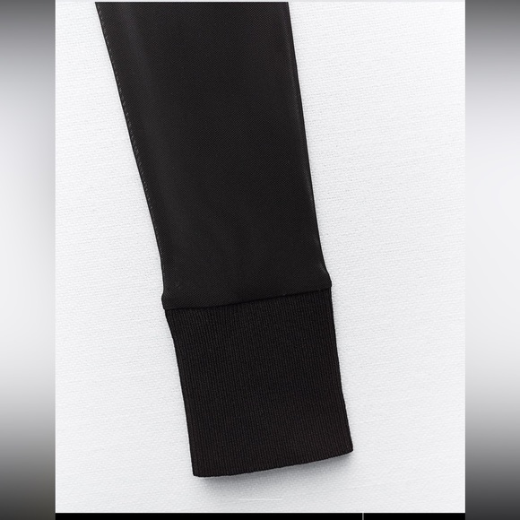 Zara semi sheer knit top - Picture 5 of 6